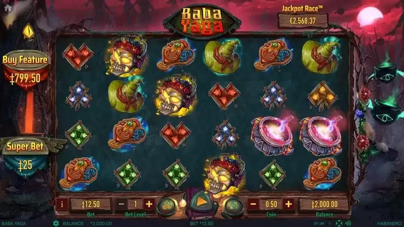 Baba Yaga slot screenshot 1