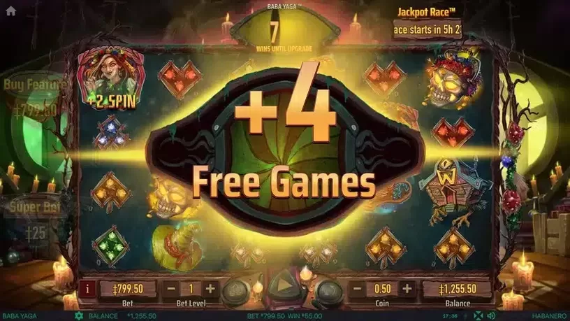 Baba Yaga slot screenshot 4