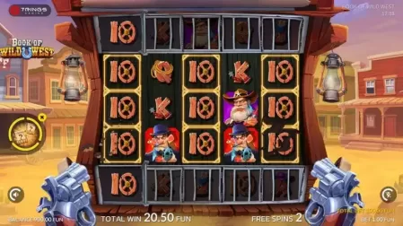 Book of Wild West slot screenshot 4