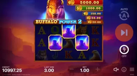 Buffalo Power 2: Hold and Win slot screenshot 2