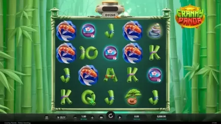 Cranky Panda slot screenshot 1
