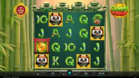 Cranky Panda slot screenshot 4