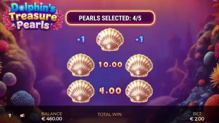 Dolphin’s Treasure Pearls slot screenshot 3
