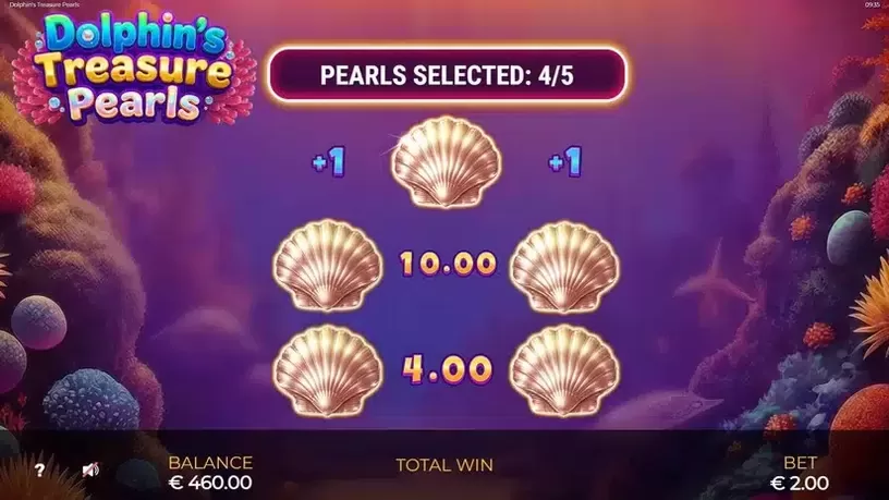 Dolphin’s Treasure Pearls slot screenshot 3