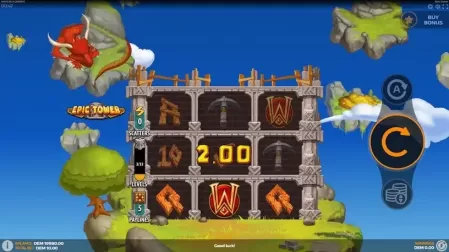 Epic Tower slot screenshot 2