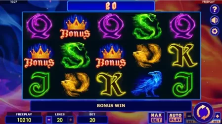 Fire Queen slot screenshot 3