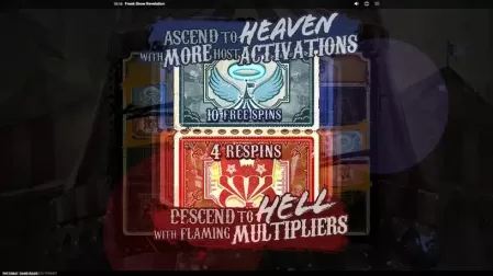 Freak Show Revelation slot screenshot 3