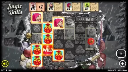 Jingle Balls slot screenshot 5