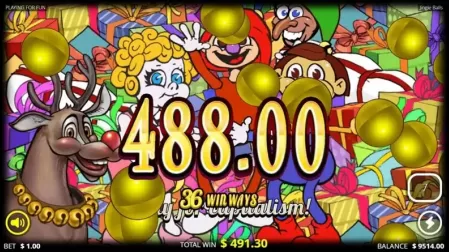 Jingle Balls slot screenshot 7