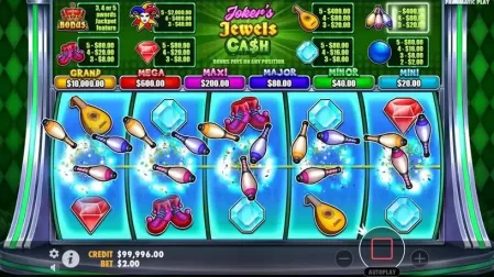 Joker’s Jewels Cash slot screenshot 2