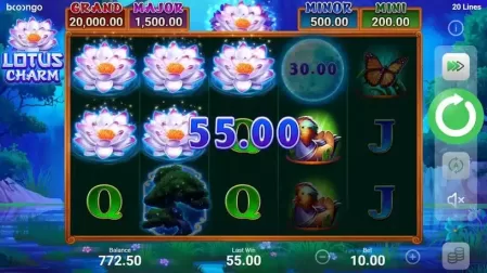 Lotus Charm slot screenshot 3