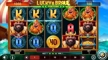 Lucky And Brave Fortune slot screenshot 2