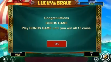 Lucky And Brave Fortune slot screenshot 3