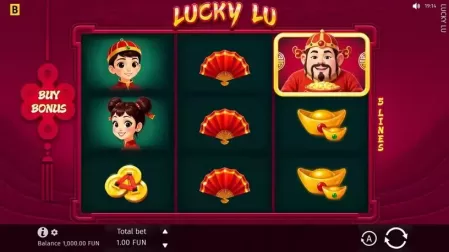 Lucky Lu slot screenshot 1
