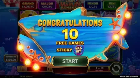 Mad Hit Marlin Bonanza slot screenshot 3