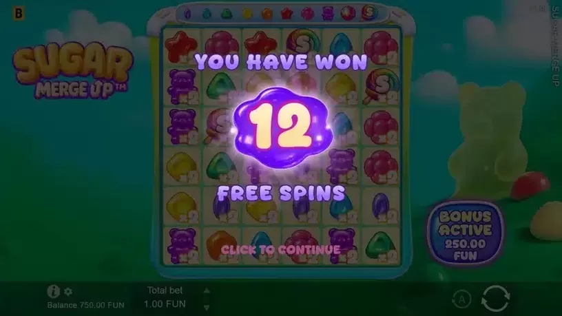 Sugar Merge Up slot screenshot 3