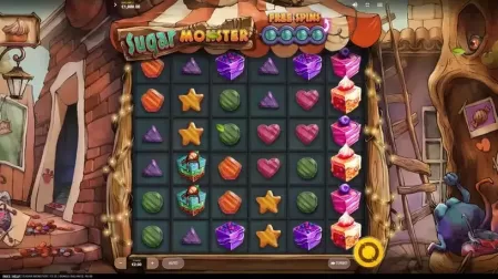 Sugar Monster slot screenshot 1