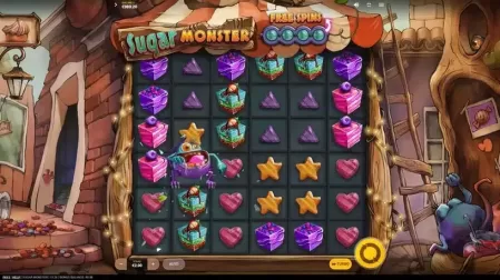 Sugar Monster slot screenshot 2