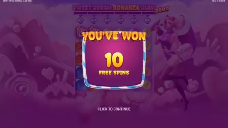 Sweet Dream Bonanza Claw 2000 slot screenshot 3