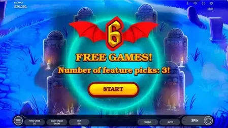 The Vampires II slot screenshot 4