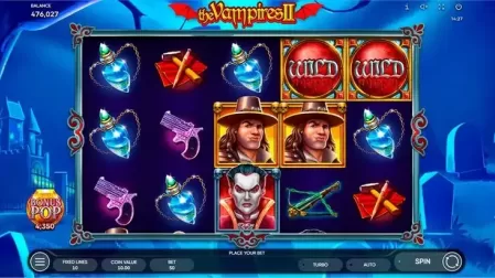 The Vampires II slot screenshot 1