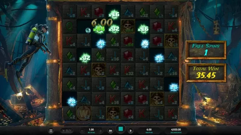 Treasure Tumble slot screenshot 5