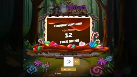 Witch’s Candy Quest Megaways slot screenshot 3