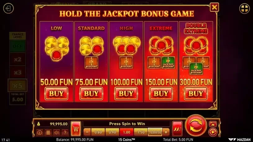 15 Coins™ slot screenshot 2