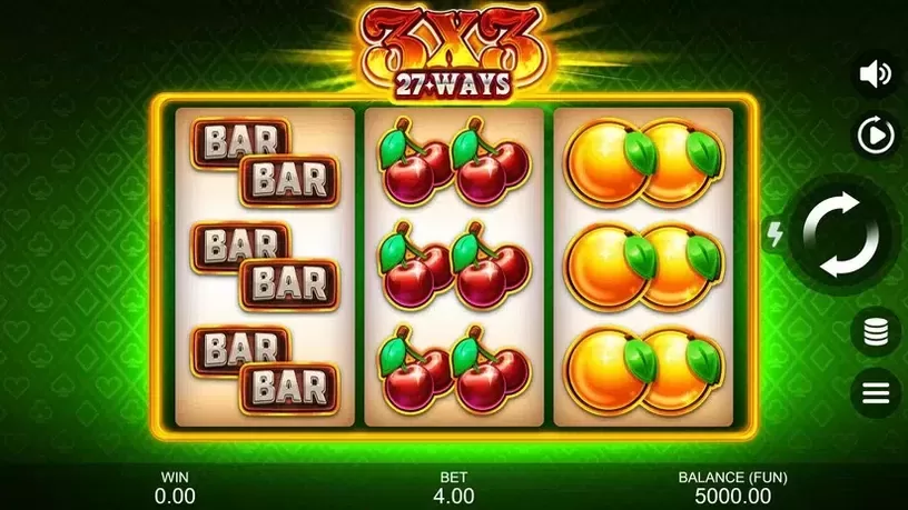3X3: 27 Ways slot screenshot 1