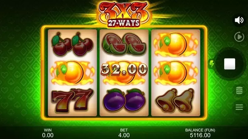 3X3: 27 Ways slot screenshot 2