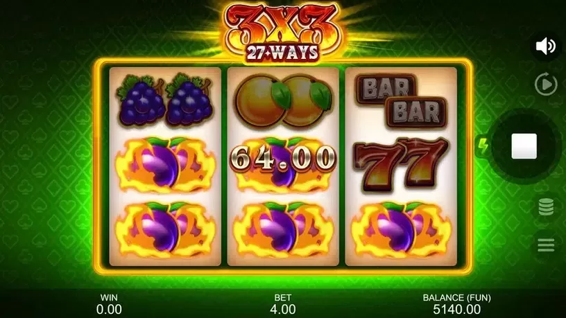 3X3: 27 Ways slot screenshot 3