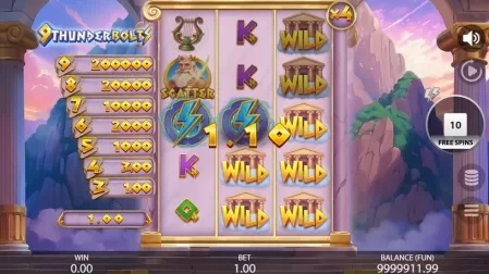 9 Thunderbolts slot screenshot 4
