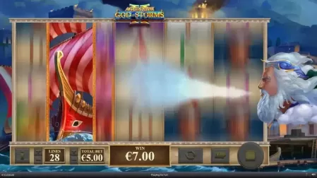 Age Of The Gods God Of Storms 2 slot screenshot 3