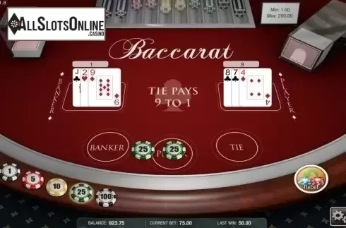 Game Screen. Baccarat (Laifacai) from Others