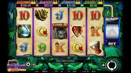Big Thunder slot screenshot 1
