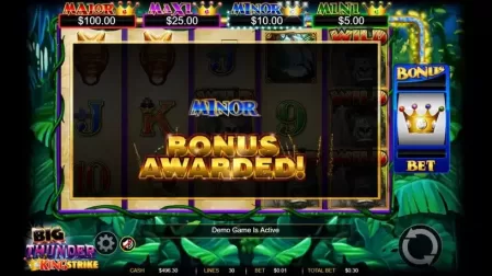 Big Thunder slot screenshot 3