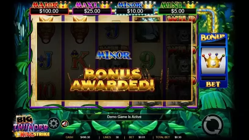 Big Thunder slot screenshot 3