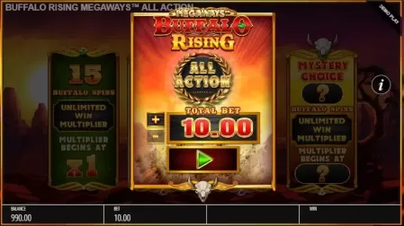 Buffalo Rising Megaways All Action slot screenshot 1