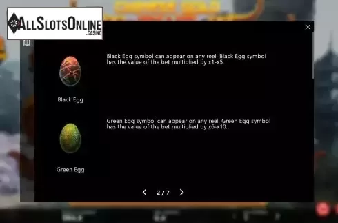 Special symbols screen