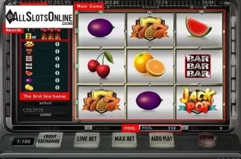 Reel Screen. Crazy Fruit from esball