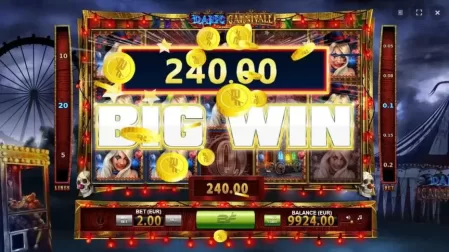 Dark Carnivale slot screenshot 3