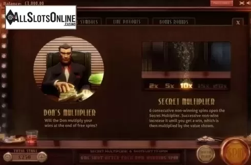 Screen2. Don's Millions from Cayetano Gaming