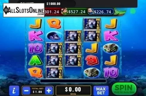 Game Screen. Down Under (GMW) from GMW