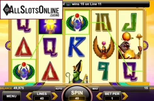 Win Screen 1. Egyptian Gods (Spin Games) from Spin Games