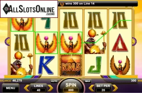 Win Screen 2. Egyptian Gods (Spin Games) from Spin Games