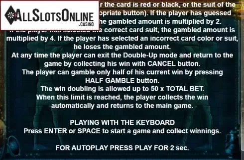 Paytable 4. Fortune Pyramid from Casino Technology
