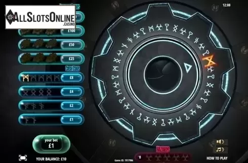 Symbols collecting. Gears of Fortune from gamevy