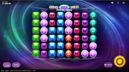 Gems Gone Wild: Power Reels slot screenshot 1