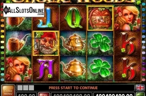 Screen2. Gnome Woods from Casino Technology