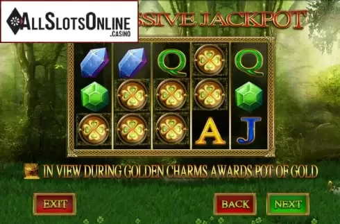 Screen4. Gold Leaf Clover from Blueprint
